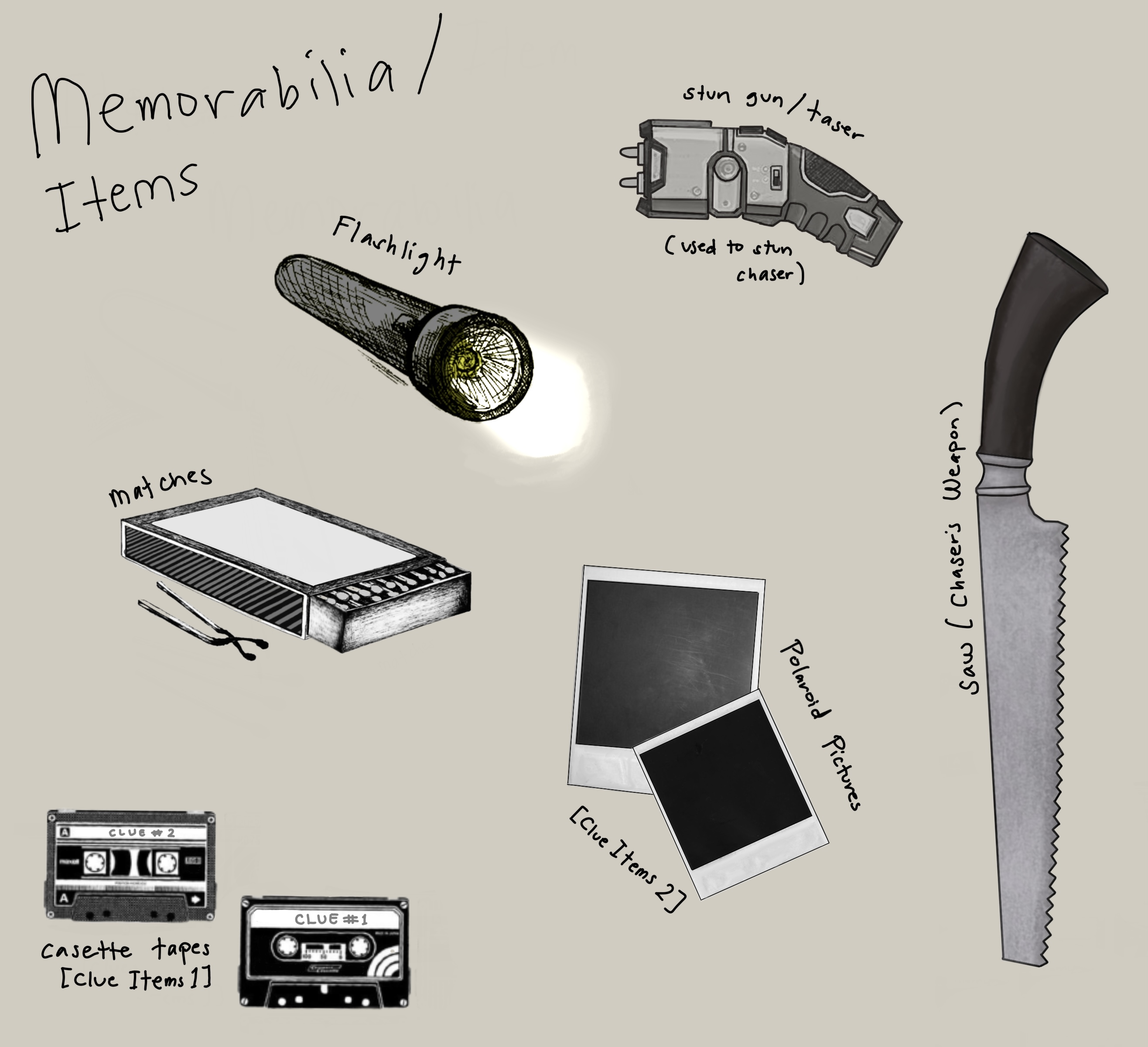 Game Memorabilia Items